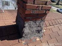 Masonry chimney with issues